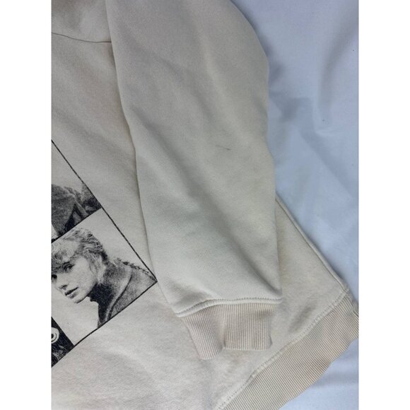 Taylor Swift Hoodie Large Sweater The Eras Tour Unisex Cream Women Merch - Picture 4 of 7